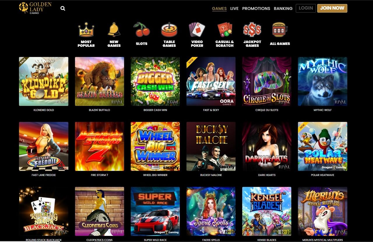 golden lady casino real money crypto slots